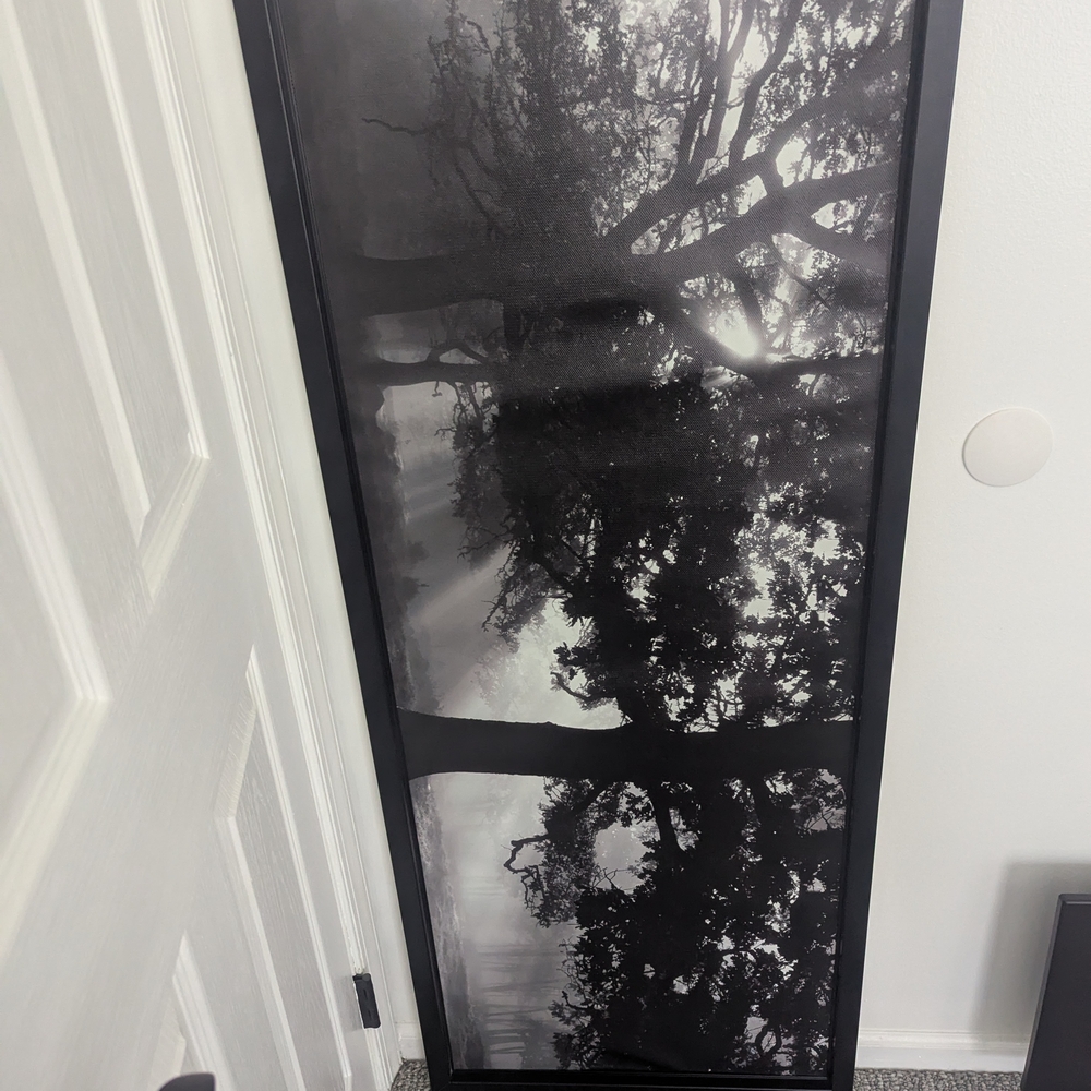 Ikea Black and White Tree Wall Art